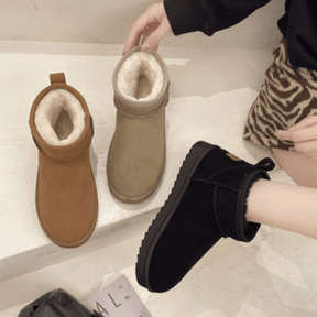 Bota Feminina De Inverno Forrada em Lã - Hana