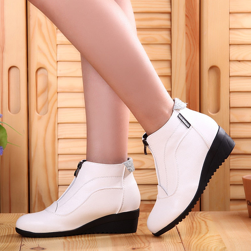 Bota Feminina de Inverno Cano Curto - Addison