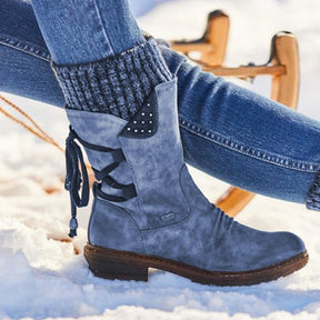 Bota Feminina de Inverno Confortável - Saskia