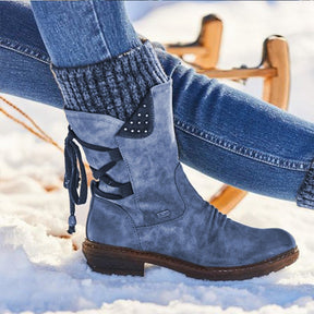 Bota Feminina de Inverno Confortável - Saskia