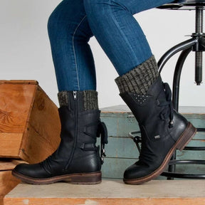 Bota Feminina de Inverno Confortável - Saskia