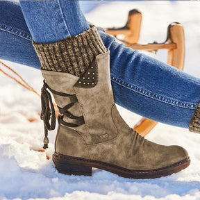 Bota Feminina de Inverno Confortável - Saskia