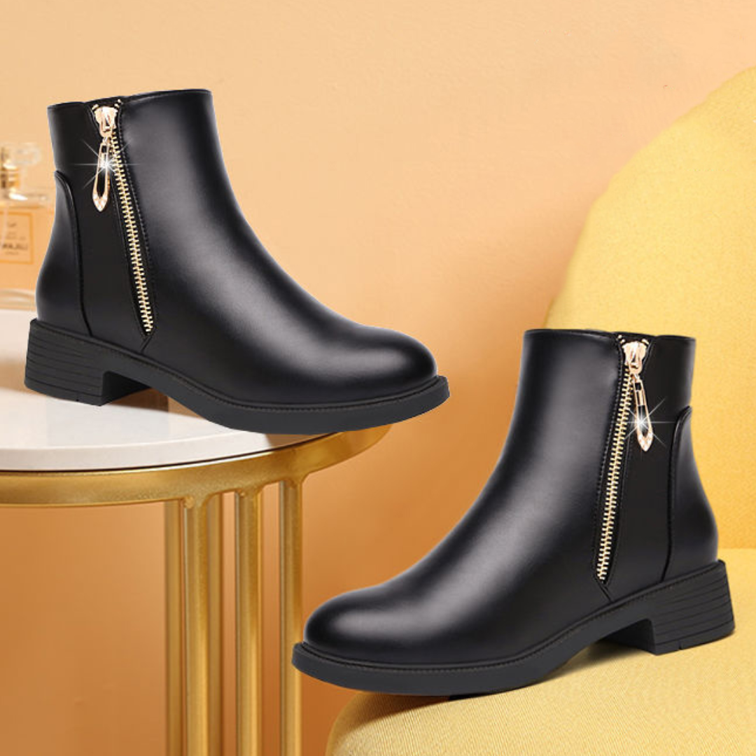Bota Feminina de Inverno Couro - Kennedy