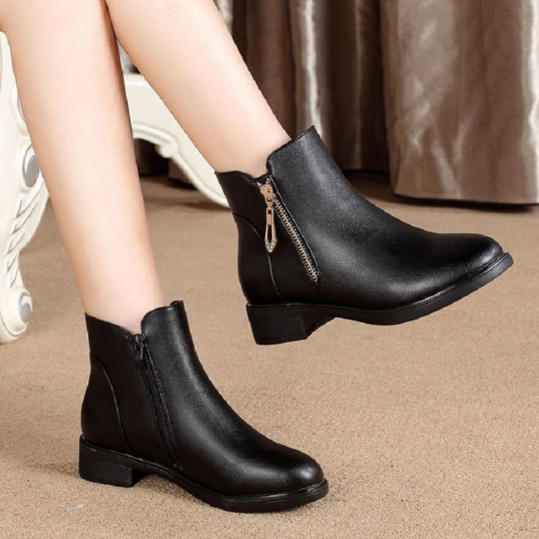 Bota Feminina de Inverno Couro - Kennedy