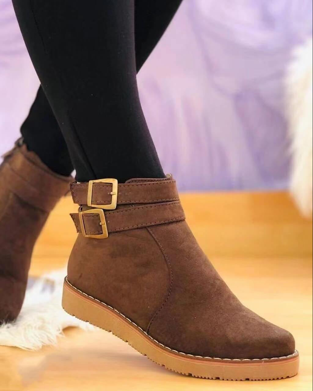 Bota Feminina de Inverno em Camurça - Paloma