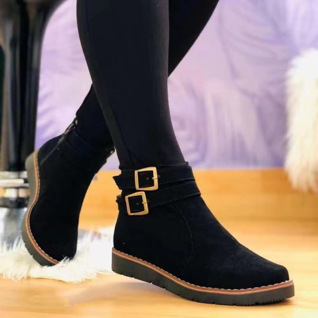 Bota Feminina de Inverno em Camurça - Paloma
