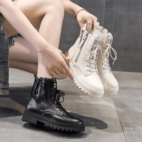 Bota Feminina de Inverno em Couro - Fiorella