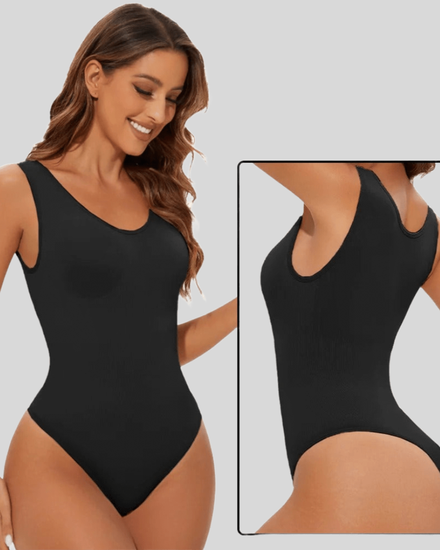 Body Feminino Modelador Alças Largas - Skindra ( Compre 1 e Leve 2 )