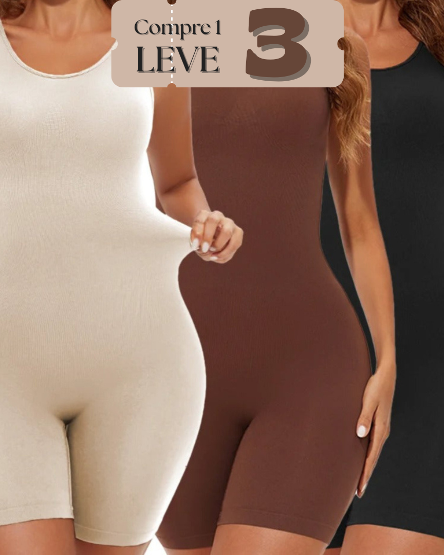 Body Feminino Modelador Sem Costura - FormLine ( Compre 1 e Leve 3 )