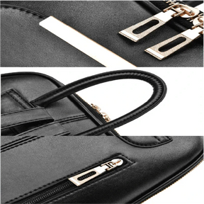 Mochila Feminina em Couro - Leather Chic