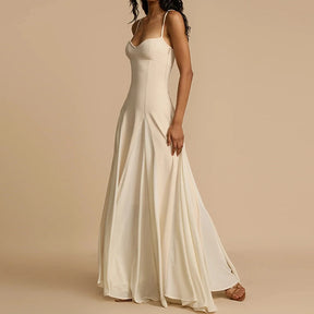 Vestido Longo sem Alças Casual - Olwen