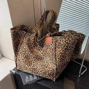 Bolsa Feminina Leopardo Vintage - Wrenly