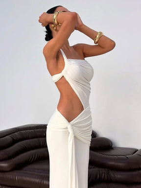 Vestido Longo sem Alças Sofisticado Elegante - Helene