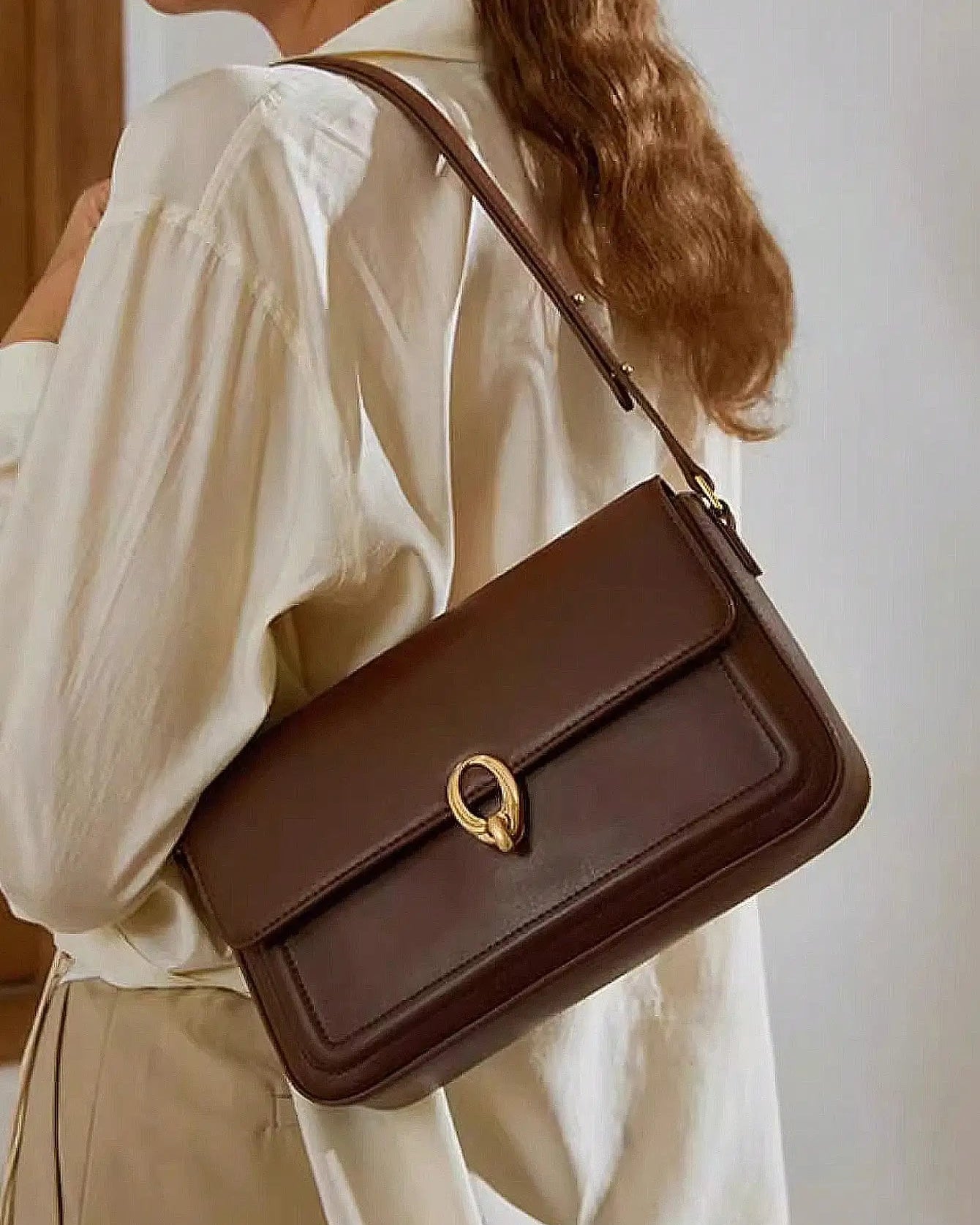 Bolsa Feminina de Ombro Retrô - Blair