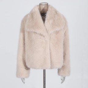 Jaqueta Feminina Puffy em Lã - Jade + Brinde Exclusivo