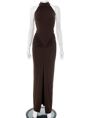 Vestido Longo sem Alças Sofisticado - Callista