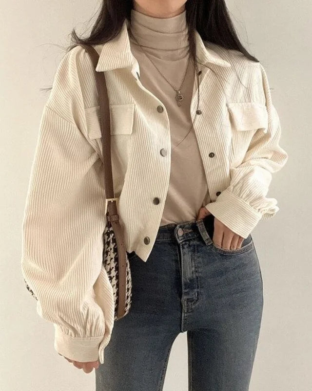 Jaqueta Feminina Veludo Vintage - Maia