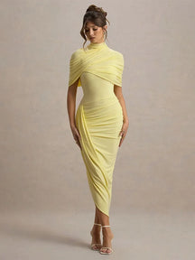 Vestido Longo Elegante Slim - Verena