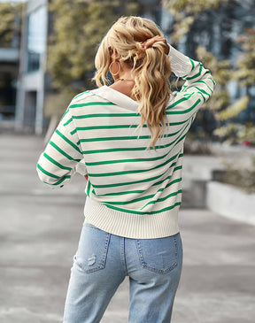 Suéter Feminino Casual Gola Polo - Bianca