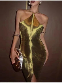 Vestido Feminino Curto Para Festa - Soleil