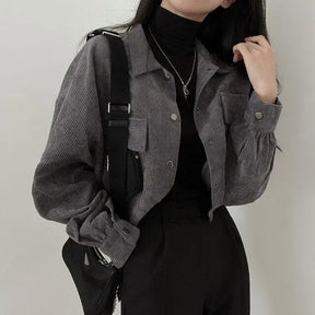 Jaqueta Feminina Veludo Vintage - Maia