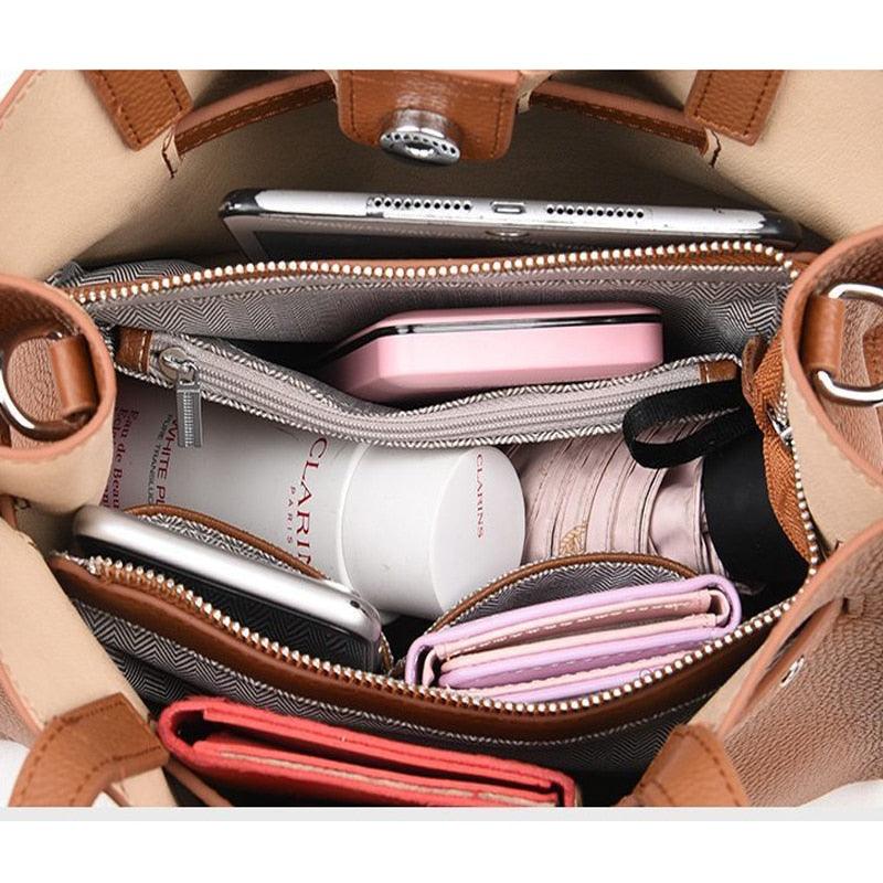 Bolsa Feminina de Couro Classic - Abigail