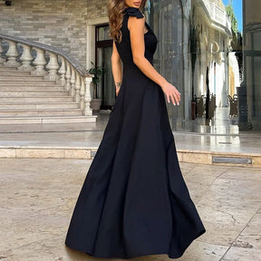 Vestido Longo Casual sem Alças Moderno - Katriel