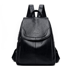 Mochila Feminina de Couro Legitimo  - Juliana