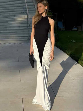 Vestido Longo Casual Sem Mangas - Daphne