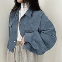 Jaqueta Feminina Veludo Vintage - Maia