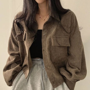 Jaqueta Feminina Veludo Vintage - Maia