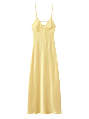 Vestido Longo Elegante Slim - Verena