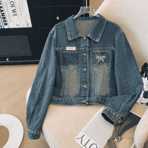 Jaqueta Feminina Jeans Casual - Estella