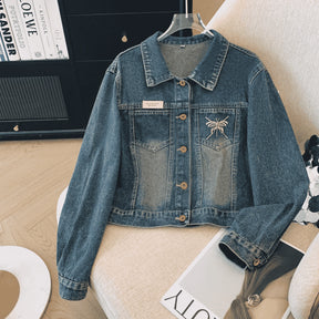 Jaqueta Feminina Jeans Casual - Estella