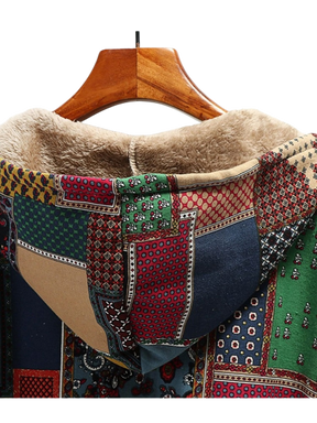 Casaco Feminino de Inverno Forrado Vintage - Ingrid