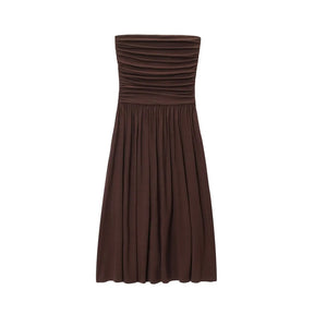 Vestido Longo Casual sem Alças - Ondine