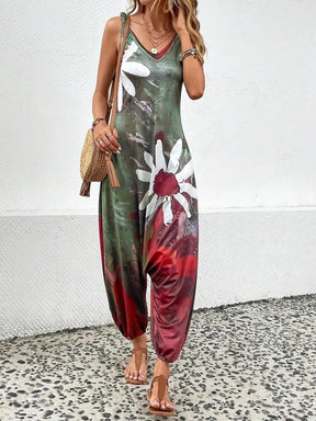 Macacão Feminino Floral - Alondra