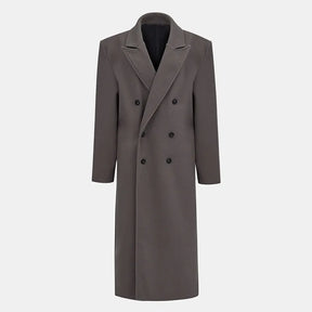 Casaco Feminino Longo em Lã Elegante - Fantine