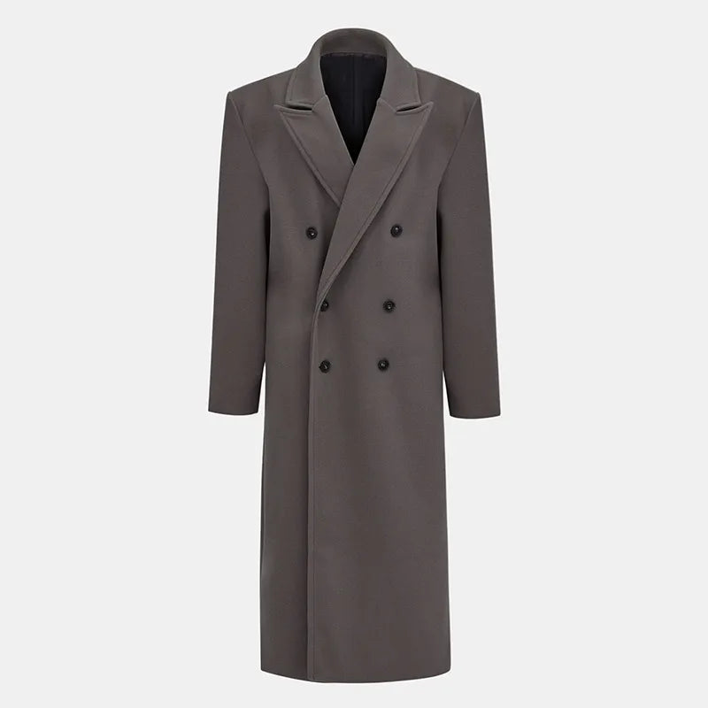 Casaco Feminino Longo em Lã Elegante - Fantine