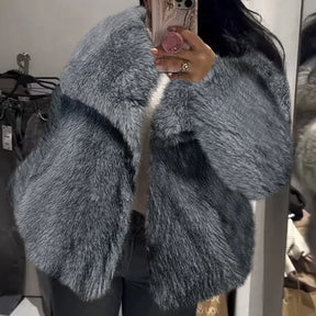 Jaqueta Feminina Puffy em Lã - Jade + Brinde Exclusivo
