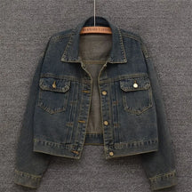 Jaqueta Feminina Jeans Casual - Estella