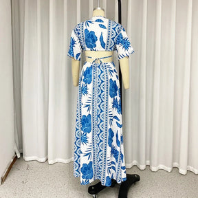 Vestido Feminino Decote em V e Caimento Leve - Belle