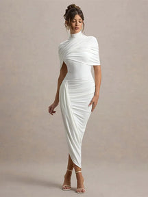 Vestido Longo Elegante Slim - Verena