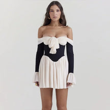 Vestido Curto de Renda Elegante - Freya