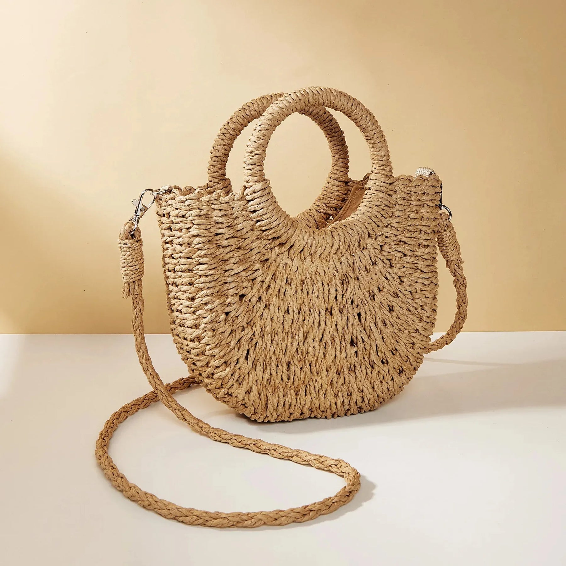Bolsa Feminina de Palha - Simplex