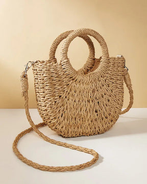 Bolsa Feminina de Palha - Simplex