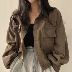 Jaqueta Feminina Veludo Vintage - Maia
