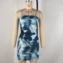 Vestido Curto Elegante com Estampa Floral - Seraphine