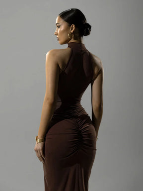 Vestido Longo sem Alças Sofisticado - Callista