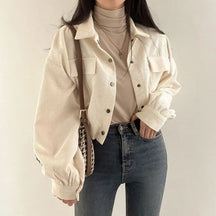 Jaqueta Feminina Veludo Vintage - Maia